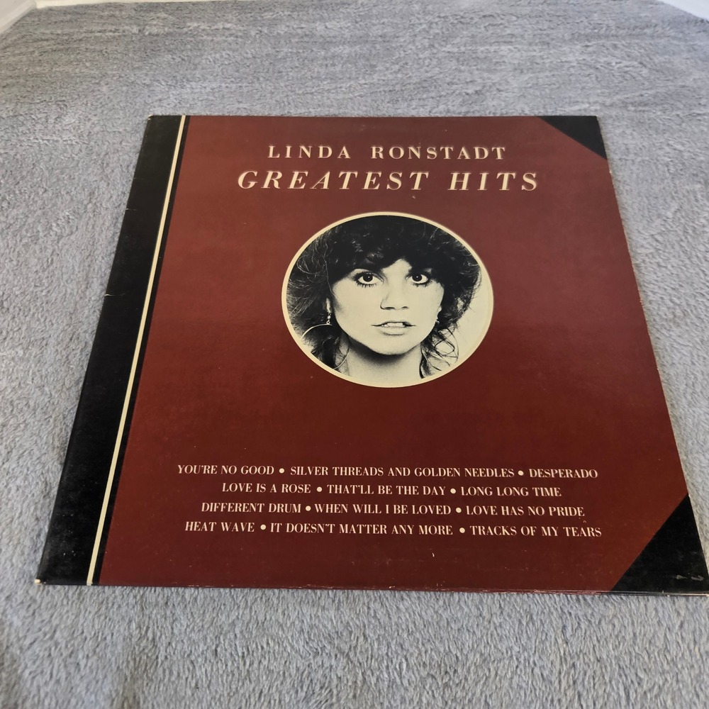 Linda Ronstadt Greatest Hits Vinyl LP Asylum 7E-1092 Tested 1976 Gatefold Jacket